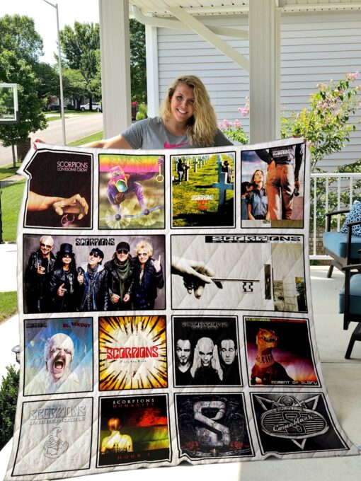 Scorpions Lover Quilt  Blanket Quilt Rze2