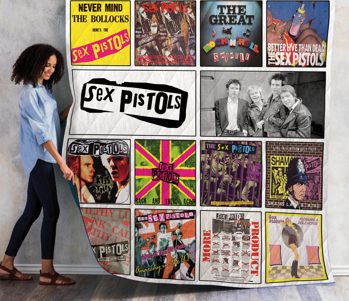 Sex Pistols Lover Quilt  Blanket Quilt Rze2