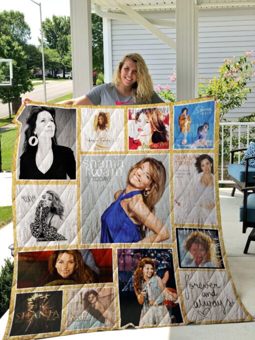 Shania Twain lover Blanket Quilt MIH08