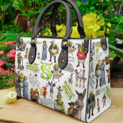 Shrek  Black Leather Bag Rze2