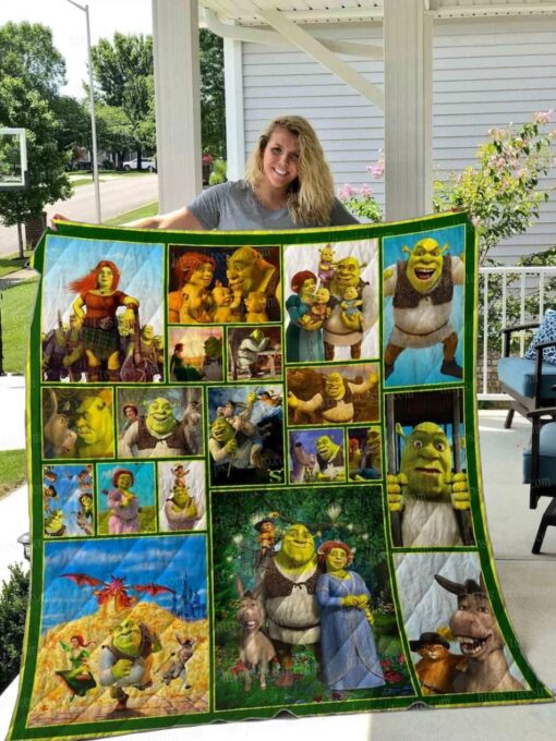 Shrek Blanket Quilt Rze2