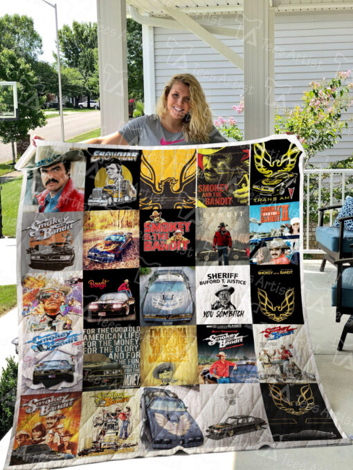 Smokey and The Bandit Quilt Blanket Quilt MIH08