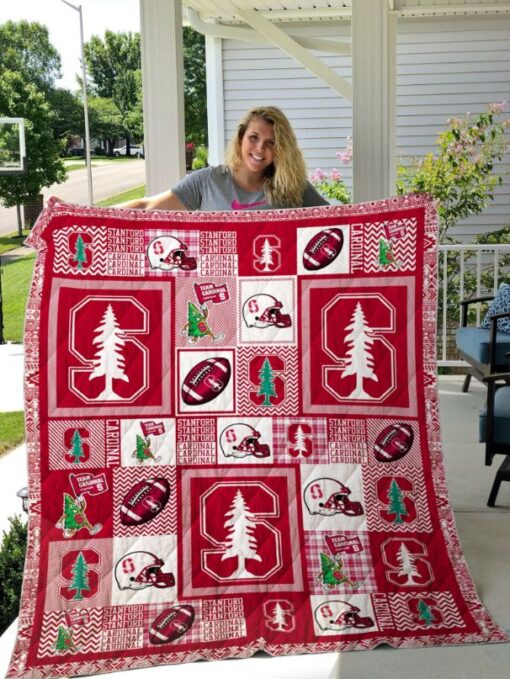 Stanford Cardinals  Blanket Quilt Rze2