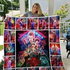 Stranger Things Quilt Blanket Quilt Rze2
