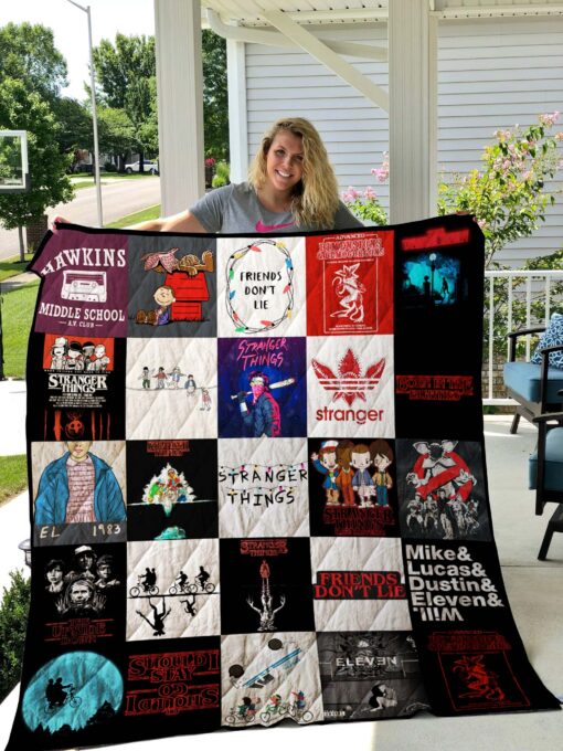 Stranger Things Blanket Quilt B21