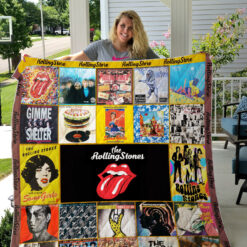 The Rolling Stones Band Quilt Blanket Quilt Rze2