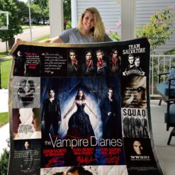 The Vampire Diaries  show Blanket Quilt B21
