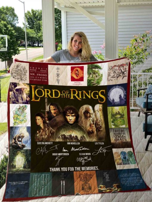 The Lord of the Rings Blanket Quilt Rze2