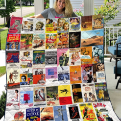 Turner Classic Movies  Blanket Quilt Rze2