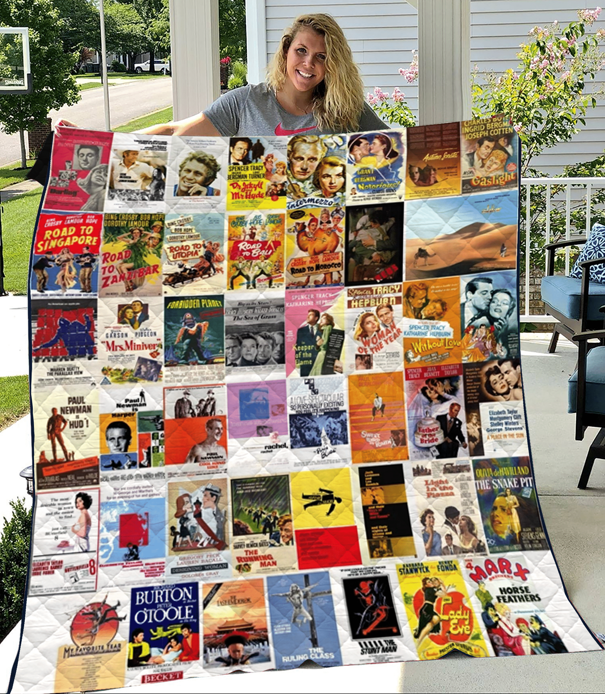 Turner Classic Movies  Blanket Quilt Rze2