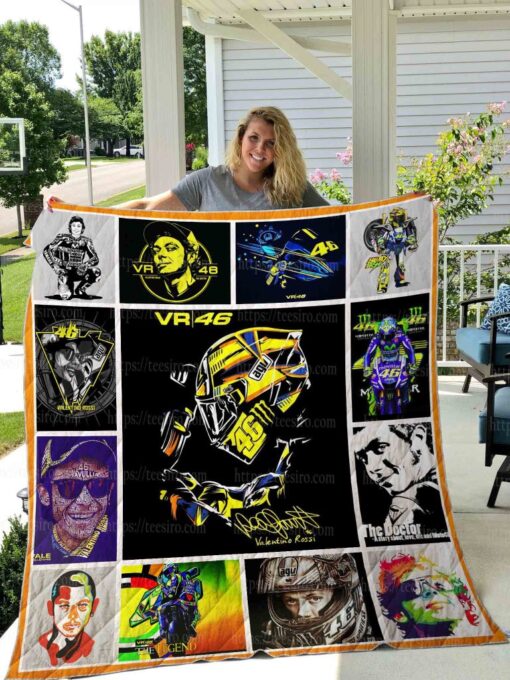 Valentino Rossi  Blanket Quilt Rze2