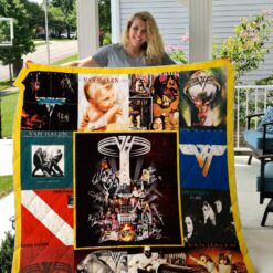 Van Halen Best Blanket Quilt Rze2