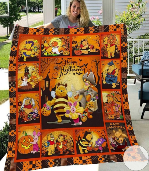 Winnie the Pooh 2 Blanket Quilt CCHU