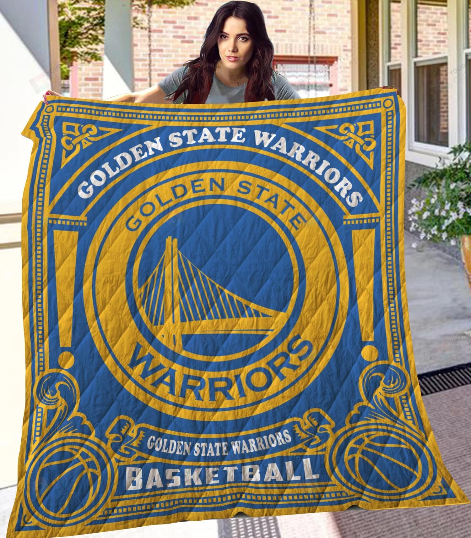 Golden State Warriors 0g Blanket Quilt Rze1