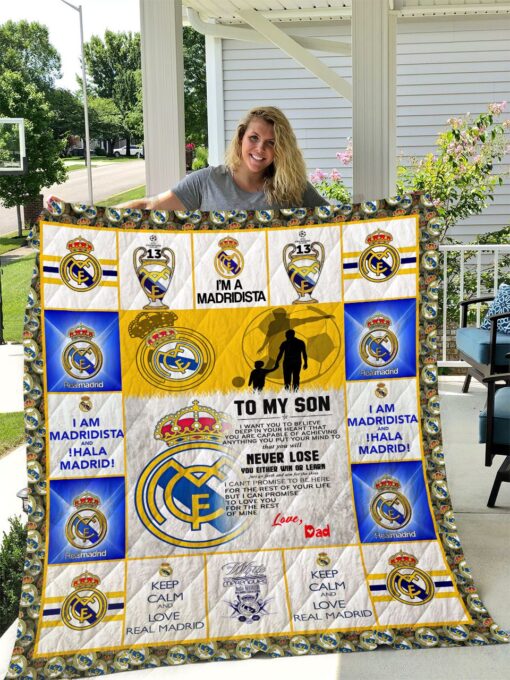 Real Madrid Lover 1 Blanket Quilt CCHU