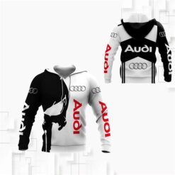 Audi Hoodie Zip Hoodie 3D B22