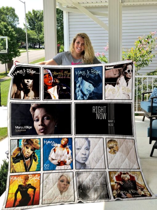 Mary J Blige Blanket Quilt TN