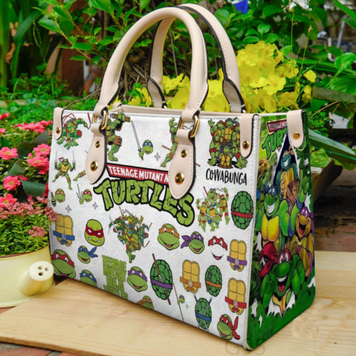 Teenage Mutant Ninja Turtles a0 Leather Bag Rze1