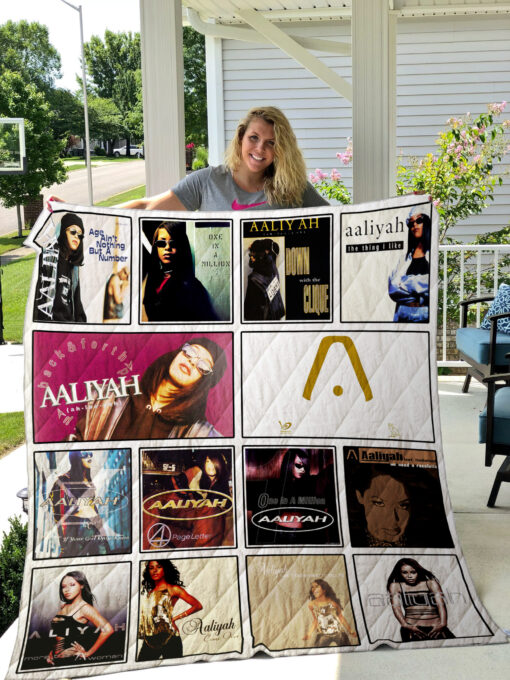 Aaliyah Quilt 2 Blanket Rze1
