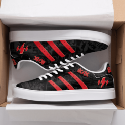 ACDC Black Red Skate Stan Smith New Shoes CCHU B19