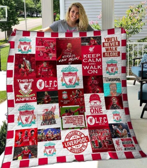 Liverpool fc 1 Blanket Quilt TN