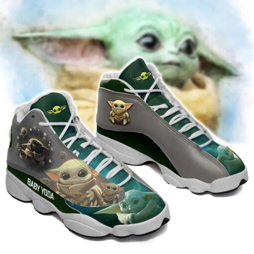 Baby Yoda 2 Jordan 13 Shoes B21