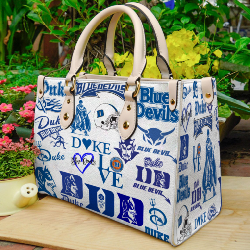 Duke Blue Devils Lover Leather Bag TN