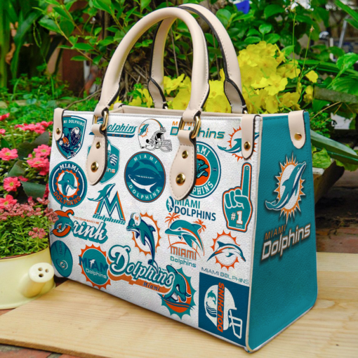 Miami Dolphins Leather Bag TN