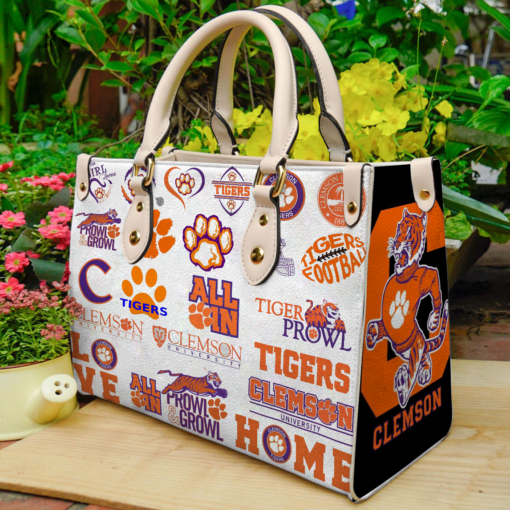 The Ultimate Clemson Tiger 1 Lover Leather Bag TG20