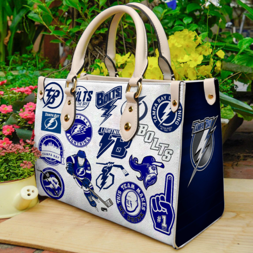 Tampa Bay Lightning Leather Bag TN