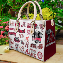 Alabama Crimson Tide Lover Leather Bag TN