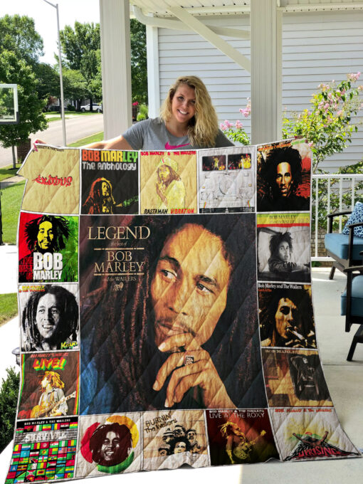 Bob Marley Quilt Blanket Quilt Rze2