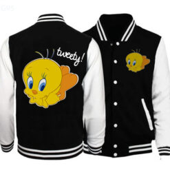 Tweety Bird a1 Baseball Jacket B19