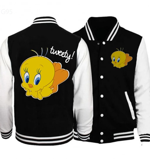 Tweety Bird a1 Baseball Jacket B19