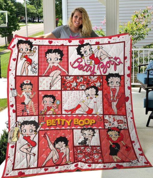 Betty Boop Quilt  Blanket Quilt TG20