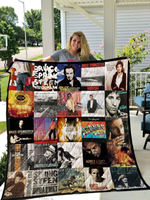 Bruce Springsteen Best Quilt Love Blanket Quilt Rze2