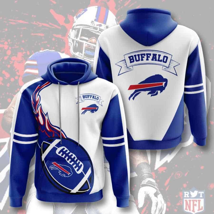 Buffalo Bills Hoodie Zip Hoodie 3D TN