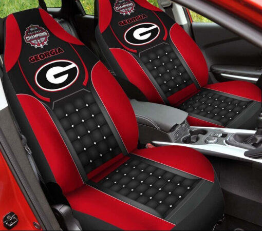 Georgia Bulldogs Seat Covers Car B21