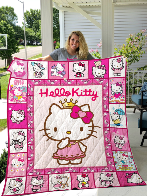 Hello Kitty Blanket Quilt M08