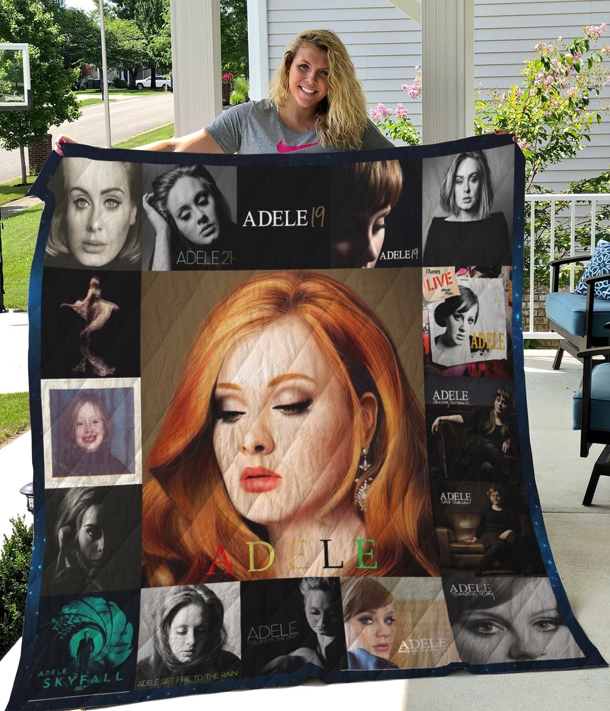 Adele Lover Quilt Blanket CCHU