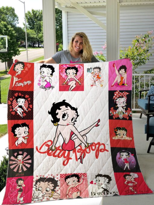 Betty Boop Blanket Quilt Rze1