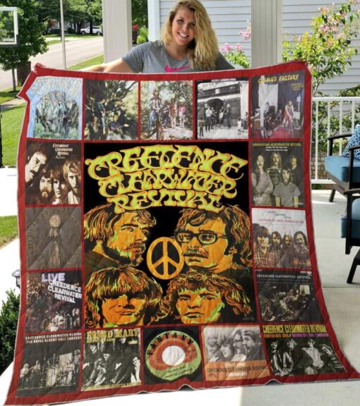 Creedence Clearwater Revival 3 Blanket Quilt M08