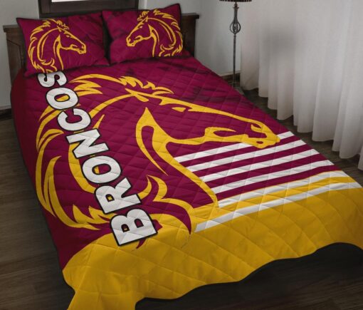 Brisbane Broncos Quilt Bedding Set B20