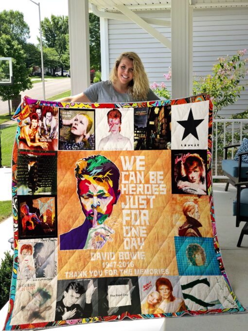 David Bowie Lover Blanket Quilt B23
