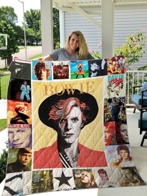 David Bowie Quilt Blanket Quilt B23