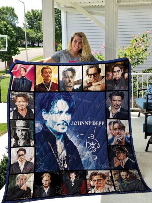 Johnny Depp 001 Blanket Quilt TN