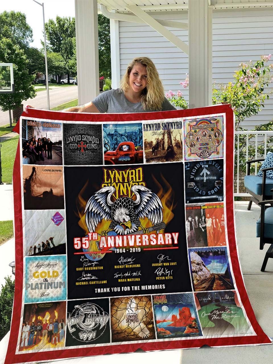 Lynyrd Skynyrd 01 Blanket Quilt TN