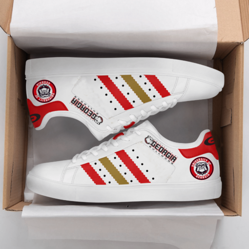 Georgia Bulldogs Stan Smith Shoes B21