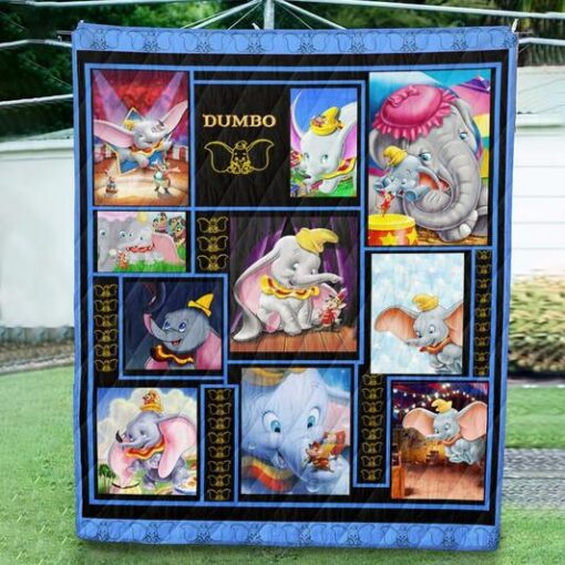 Disney's Dumbo 3 Blanket Quilt M08