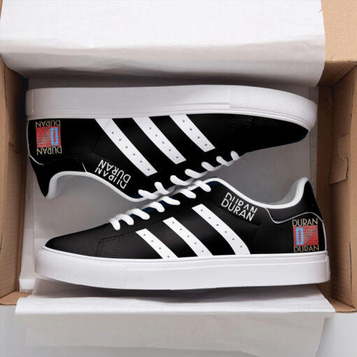 Duran Duran Black Skate Stan Smith New Shoes MIH08